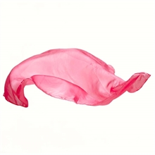 Sarah's Silks Legesilke 90 x 90 cm - rose